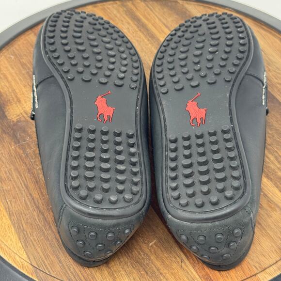 Polo Ralph Lauren Wes Penny Loafer Men 10.5 Leather Driving Shoes Shoe - Picture 6 of 8